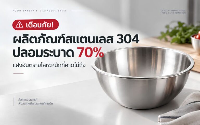 สแตนเลส304ปลอม